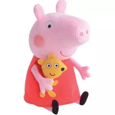 Peluche Peppa Pig 30 cm - Des câlins en perspective