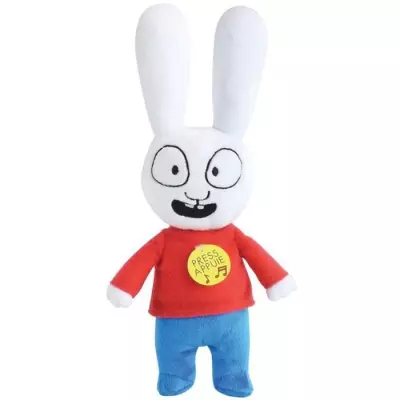 Peluche musicale Simon générique 30 cm - Ca c'est Simon caca boudin