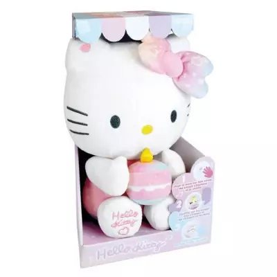 Peluche Hello Kitty Interactive 26 cm - JEMINI: Musique, bougie et rire interactifs