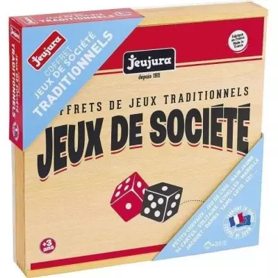 Coffret de Jeux Traditionnels en Bois - Fabriqué en France