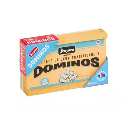 Domino en Bois - Coffret de Jeu - Made in France