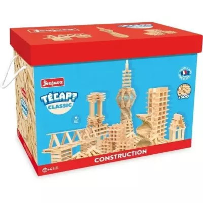 JEUJURA Tecap Classic - 500 planchettes en bois - Made in France