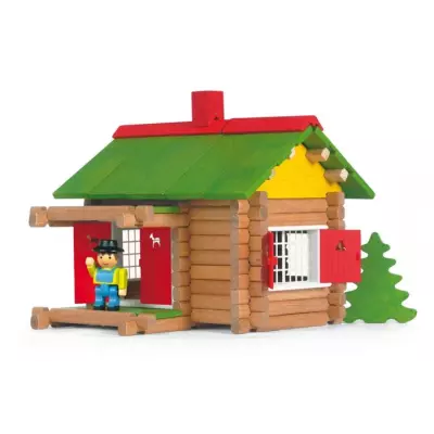 Jeujura - Mon Chalet en Bois 100 pièces: Fabriqué en France, responsable