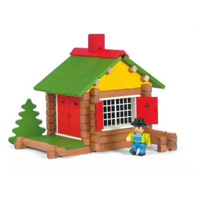 Jeujura - Mon Chalet en Bois 100 pièces: Fabriqué en France, responsable