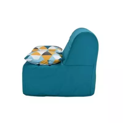 Banquette BZ GEOMETRICO turquoise - Made in France