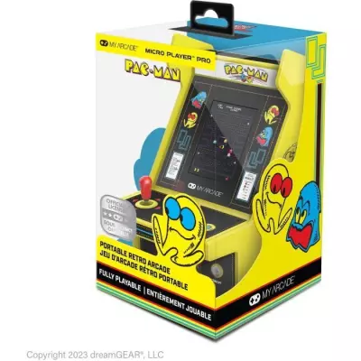Console Rétrogaming My Arcade Micro Player PRO Pac-Man - 7cm Haute Résolution