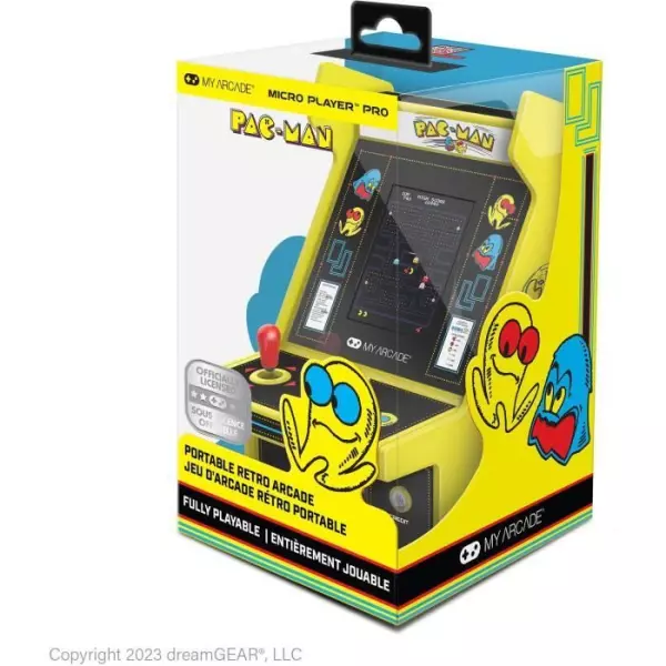 Console Rétrogaming - My Arcade - Micro Player PRO Pac-Man - Ecran 7cm Haute Résolution