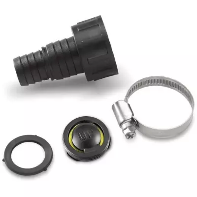 Adaptateur KÄRCHER 1/3/4 avec clapet anti-retour - Noir
