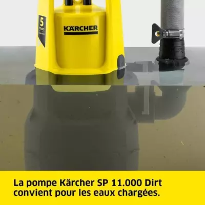 Pompe d'évacuation pour eaux chargées SP 11.000 Dirt - Karcher - Electrique