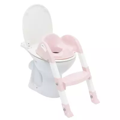 Réducteur de WC Kiddyloo - Rose poudré, Made in France