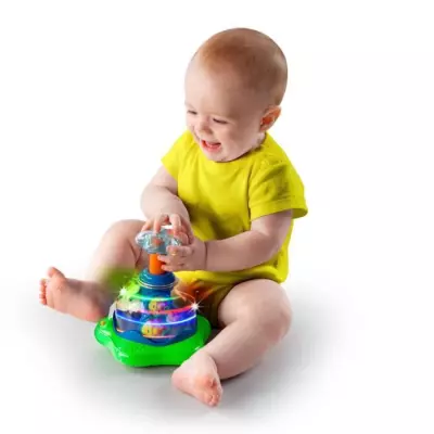 Jouet étoile musicale Press & Glow Spinner - BALLE EVEIL