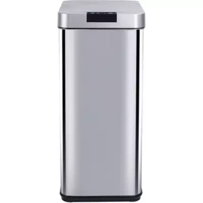 Poubelle automatique PARKSIDE - 50L - Inox avec cerclage