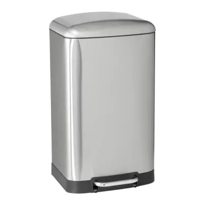 Poubelle à pédale GREENWICH - 40L - Inox compact