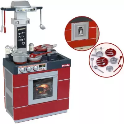 Cuisine Miele Compact avec accessoires - KLEIN - 9044, idéal pour les petits chefs