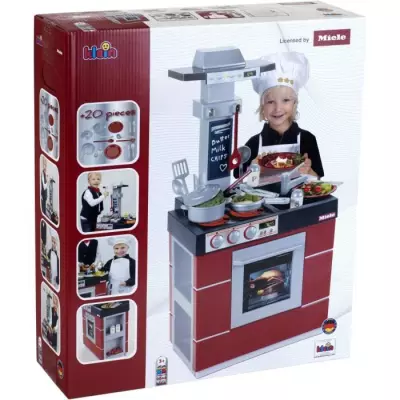 Cuisine Miele Compact avec accessoires - KLEIN - 9044, idéal pour les petits chefs