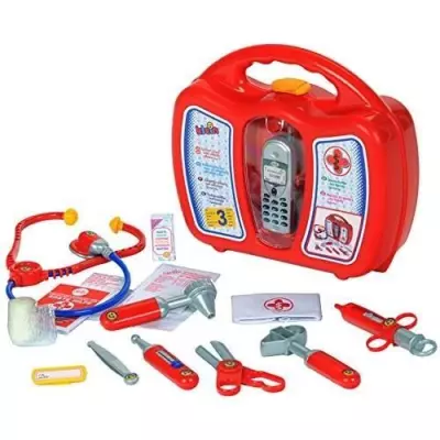 Mallette docteur interactive pour enfant - Dimensions compactes