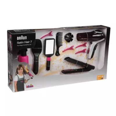 Ensemble coiffure Braun Satin Hair 7 pour enfant
