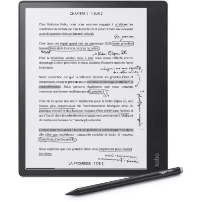 Liseuse Kobo by Fnac Elipsa 2E : Lecture numérique élégante