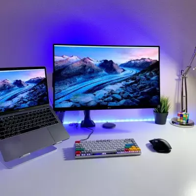 Ruban LED connecté Wi-Fi + BT RGB + Blanche 3m - Konyks Dallas Easy