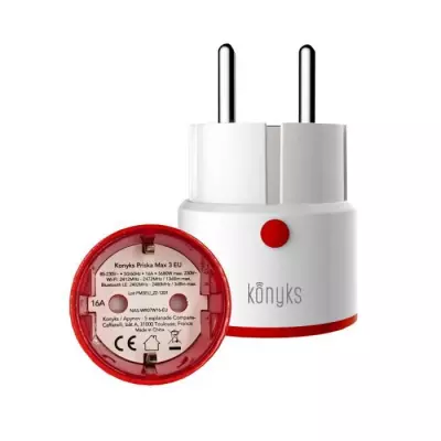 Priska Max 3 EU: Prise WiFi 16A avec compteur de consommation