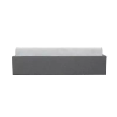Lit coffre adulte ECLIPSE 140x190 cm gris clair