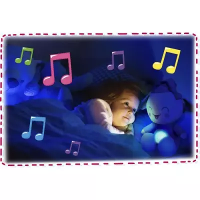 Peluche veilleuse Titounis - Touni Bonne Nuit - Premier âge - 6 mois - Dimensions: 29x34x16 cm