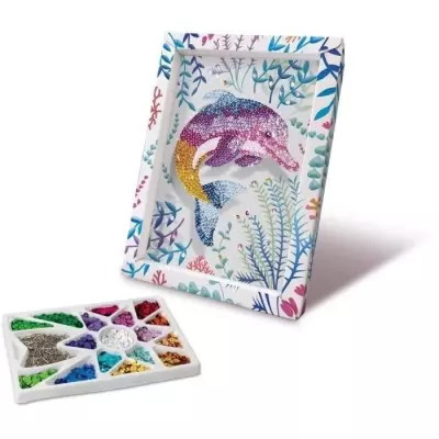 Jeu de création étincelant - LANSAY - Collection Sequins Dauphin