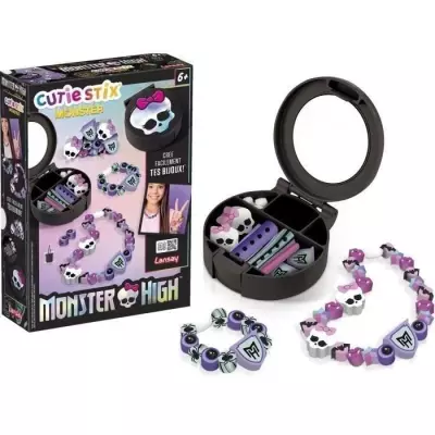 Jeu de création bijoux Cutie Stix Monster - LANSAY - 33122