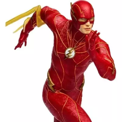 Figurine The Flash Movie - 30cm - Tenue de héros - Lansay