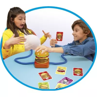 Jeu de société Burger Boom - Gonfle le ventre et fais BOOM !