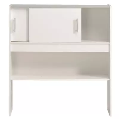 Lit Enfant Parisot SCOOP avec 3 meubles de rangement - Décor blanc