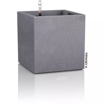 Jardinière Canto Color Square 40 Gris - Design élégant pour votre jardin