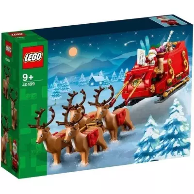 Assemblez le traîneau du Père Noël avec ce jeu LEGO - 40499!