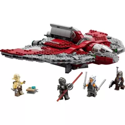 LEGO Star Wars La Navette T-6 d'Ahsoka Tano 75362 - Vaisseau Lance-Tenons