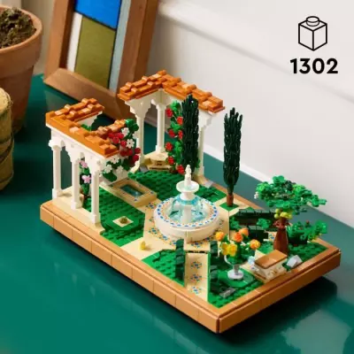LEGO Icons 10359 Le jardin andalou - Voyage et jardinage
