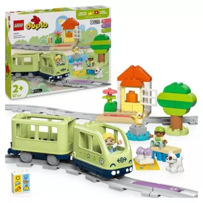 LEGO DUPLO Ma ville 10427 - Train d'aventures interactif