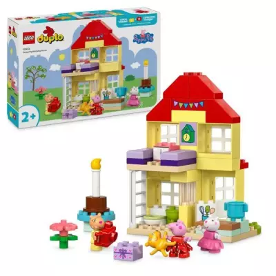 LEGO DUPLO 10433 La fête d'anniversaire chez Peppa Pig - Jeu de Construction