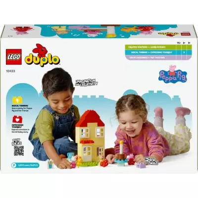 LEGO DUPLO 10433 La fête d'anniversaire chez Peppa Pig - Jeu de Construction