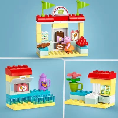 LEGO DUPLO 10434 Le Supermarché de Peppa Pig - Jeu de Construction pour Enfants de 2 Ans