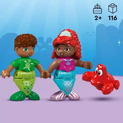 LEGO DUPLO | Disney 10435 Le palais sous-marin magique d'Ariel