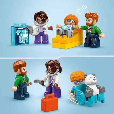 DUPLO Ma ville 10449: Premier rdv chez le médecin - Jouet 2 ans