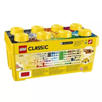 LEGO Classic 10696: Boîte de Briques Créatives - Facile à Ranger, Cadeau LEGO Masters