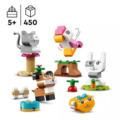 Découvrez le LEGO 11034 Classic Les Animaux de Compagnie Créatifs