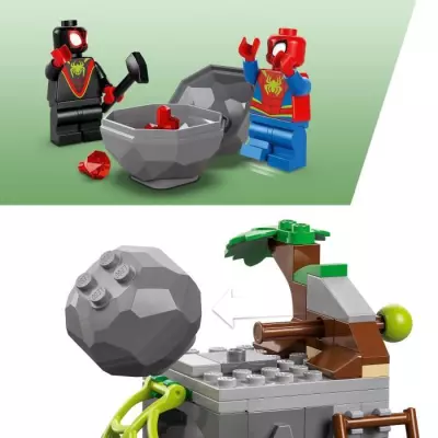 LEGO Marvel 11199: Sauvetage de l'équipe Spidey en dino-véhicule - JEU DE CONSTRUCTION