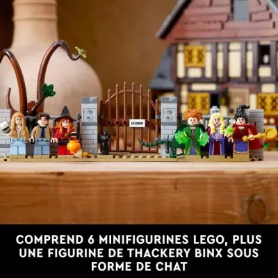 LEGO Ideas Hocus Pocus Disney : le manoir des soeurs Sanderson 21341 - Un cadeau d'Halloween ensorcelant