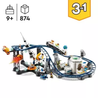Découvrez les Montagnes Russes de l'Espace LEGO Creator 31142
