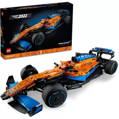 LEGO 42141 Technic McLaren F1 2022 - Maquette Course Adulte LEGO 42141 Technic McLaren F1 2022 - Maquette Course Adulte