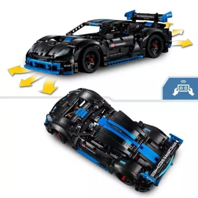 LEGO Technic 42176 Porsche GT4 e-Performance - Voiture de course télécommandée