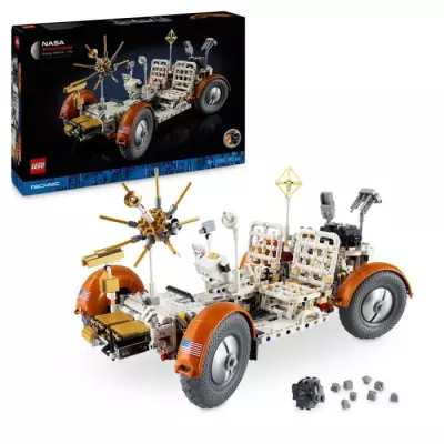 Explorez l'espace avec le LEGO Technic 42182: Véhicule d'Exploration Lunaire NASA Apollo - LRV Rover Spatial Adultes Explorez l'espace avec le LEGO Technic 42182: Véhicule d'Exploration Lunaire NASA Apollo - LRV Rover Spatial Adultes