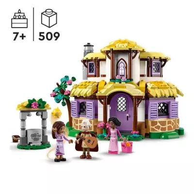 LEGO Disney Wish 43231: Maison de Poupées avec Mini Poupées et Figurine Star